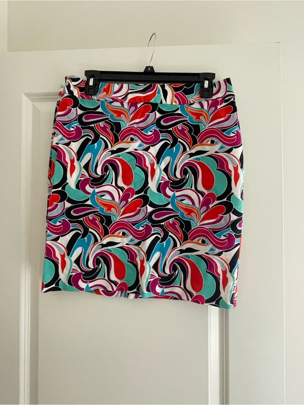 Banana Republic Multicolor Abstract Print Mini Skirt